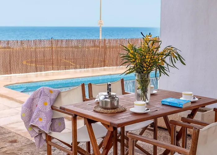 Victor - Primera Linea Mar, Vista A Puesta De Sol קאלה אן בלאנס